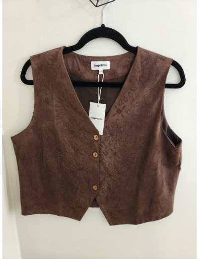 IN APRIL 1986 GILET SANS MANCHES 3206