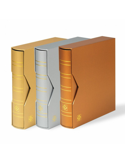 RELIURE OPTIMA AVEC ETUI 2 couleurs au choix 361114 361115