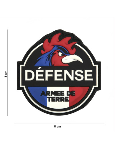 Patch 3D PVC  Défense Armée de Terre