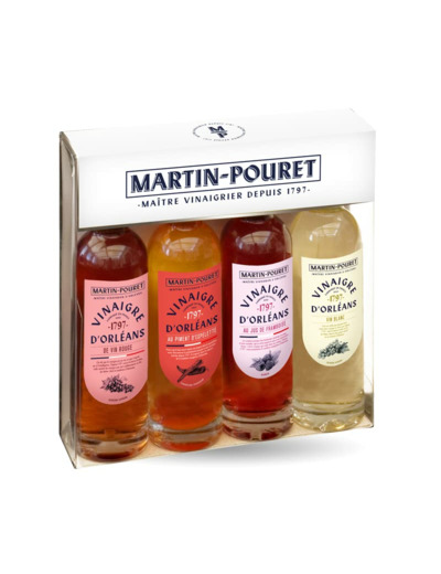 Coffret Découverte 4 Vinaigres