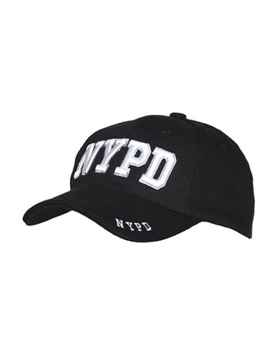 Casquette Baseball brodée NYPD (Police de New York)