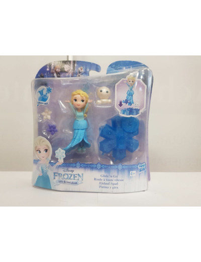 FROZEN LITTLE KINGDOM LA REINE DES NEIGES ELSA ROULE A TOUTE VITESSE HASBRO