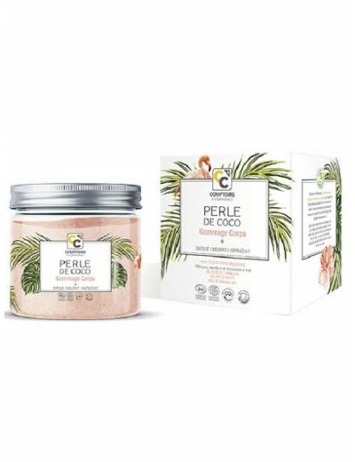 Gommage corps perle de coco-200g-Comptoirs et compagnies