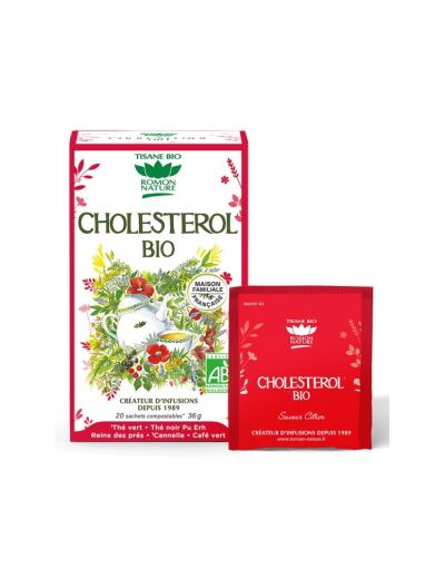 Tisane Cholestérol Bio 20 sachets 32g