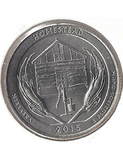 AMERIQUE (U.S.A) 1/4 DOLLAR 2015 S HOMESTEAD SUP-
