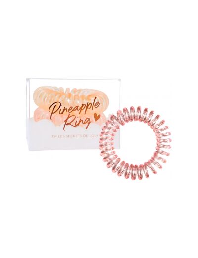 Set de 3 élastiques Pineapple ring pink