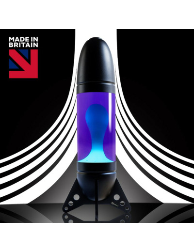 Lampe à lave géante Rokit Noire