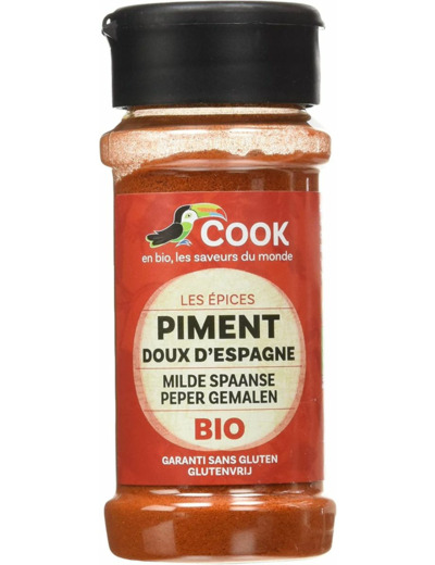 Piment d Espagne doux poudre 40g Cook