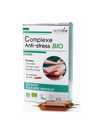 Complexe Anti Stress Bio 20 ampoules