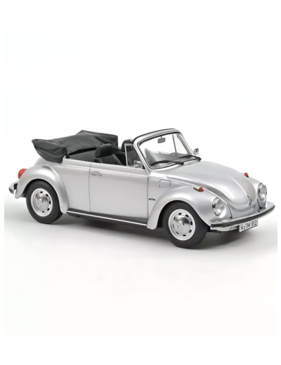 Volkswagen Coccinelle 1303 Cabriolet 1973 Argent 1:18 - 188530 - Norev