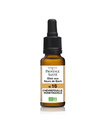 Fleurs de Bach Chèvrefeuille / Honeysuckle n°16-20ml-Elixir&Co