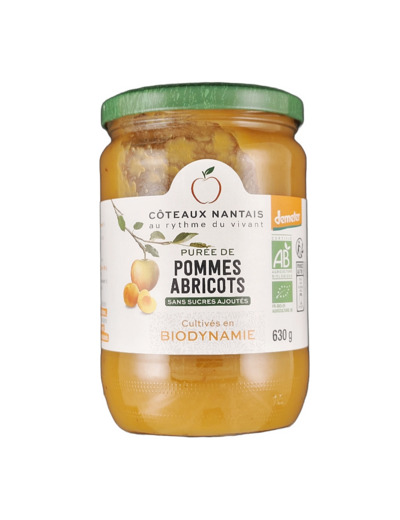 Compote de Pommes Abricots 630g Bio