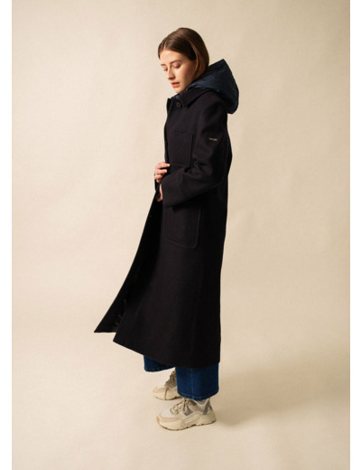 Manteau long Ste Klervy en laine