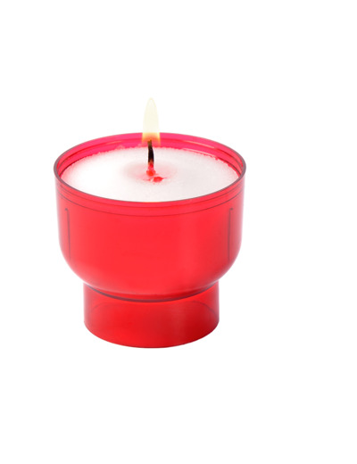 Veilleuse 6 Heures Rouge - 45x40mm