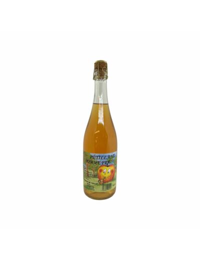 Jus de pomme pétillant fraise 75 cl