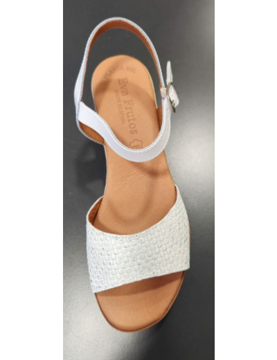SANDALES EVA FRUTOS 569 BLANCHE