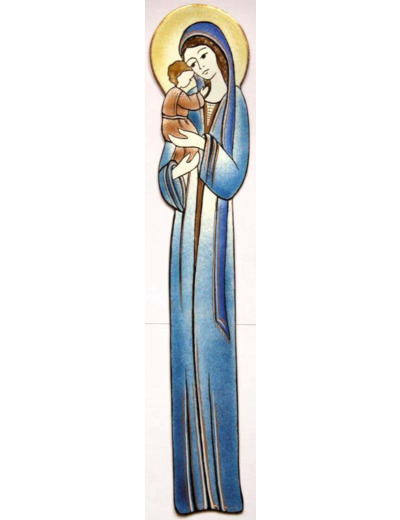 Vierge de tendresse 37cm - EMAUX DU LIBAN