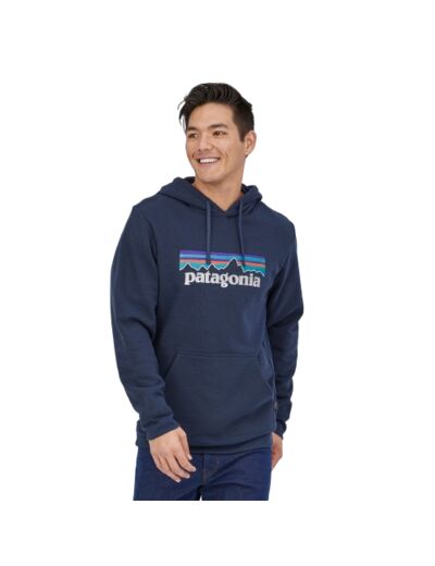 Sweat Capuche PATAGONIA Logo Uprisal Navy