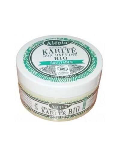 Beurre de Karité équitable non raffiné Bio Pot 100ml