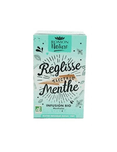 Infusion plaisir Réglisse Menthe bio 16 sachets