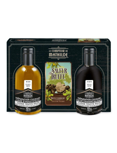 Coffret Amateur Truffe Noire Huile et Vinaigre 2X10Cl