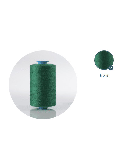 ZX 35 - 529 GAZON FIL À COUDRE 100% POLYESTER TRÈS RÉSISTANT bobine 500m