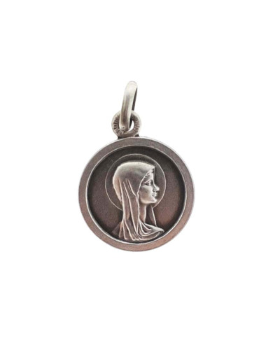 Médaille 17mm en Argent 925 - VIERGE