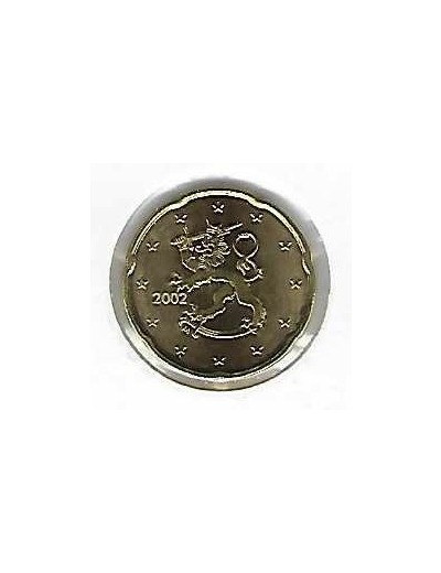 FINLANDE 2002 20 CENTIMES SUP