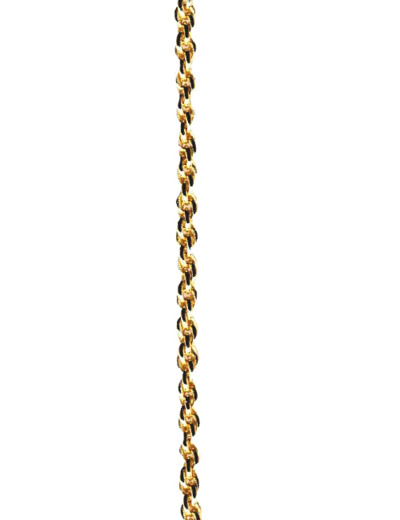 Collier 50cm en Plaqué Or - TORSADE