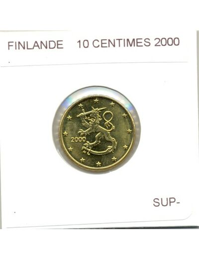 FINLANDE 2000 10 CENTIMES SUP-