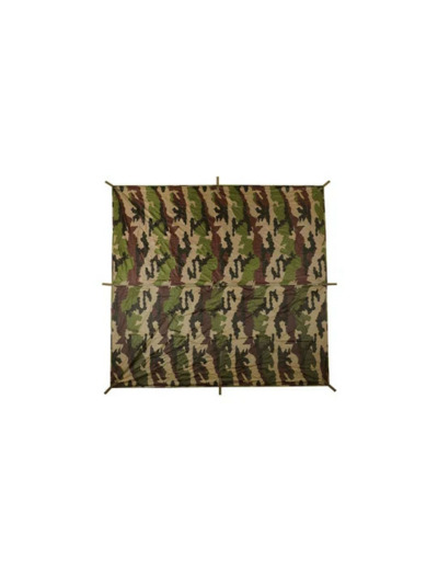 Bâche terrain EXPEDITION camo FR/CE : abri ripstop léger et imperméable pour missions