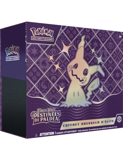 pokemon EV4.5 coffret dresseur d'élite mimiqui