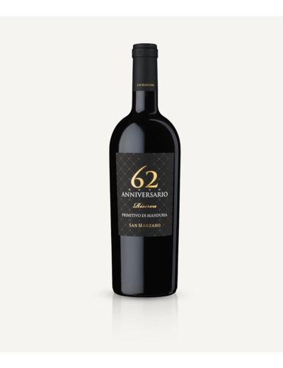 Anniversary 62 Primitivo di Manduria DOP Réserve