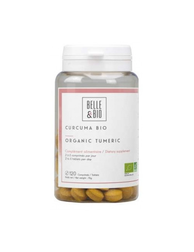 Curcuma piperine Bio 120 comprimés