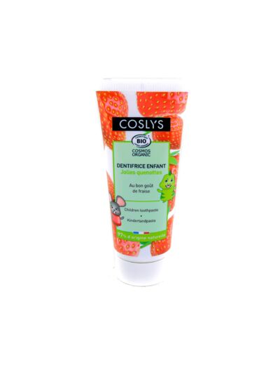 Dentifrice Enfant à la Fraise Cosmebio 50ml