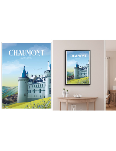 CHAUMONT SUR LOIRE - POSTERS