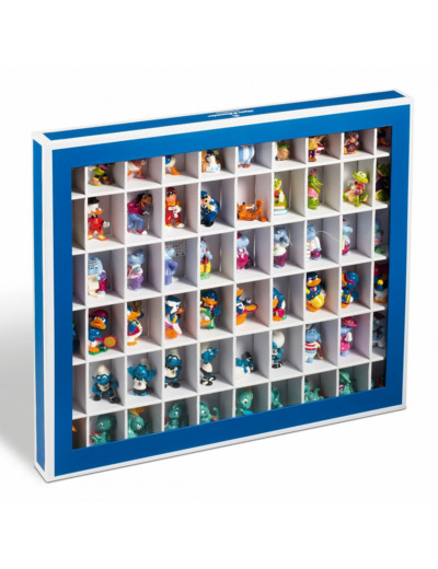 BOITE DE RANGEMENT K60 AVEC 60 COMPARTIMENTS FEVES FIGURINES KINDER 344051