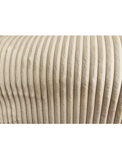 Bal ECRU 140cm 100000 tours velours grosses cotes