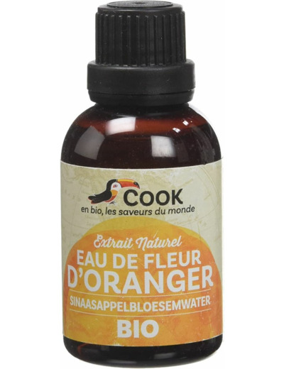 Eau de fleur d oranger 50ml Cook