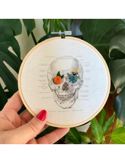 Broderie - SKULL #2