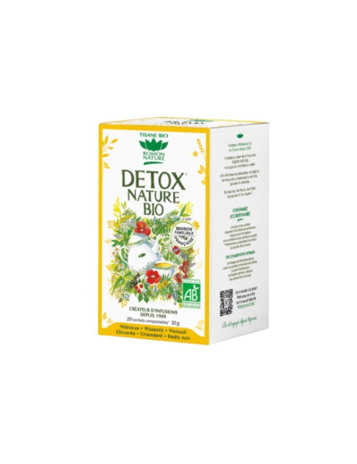Tisane complexe Détox nature 20 sachets 32g