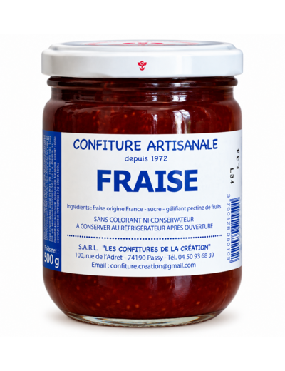 Confiture de Savoie Fraise
