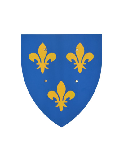 L'écu du Chevalier et de la Princesse - 3 fleurs de lys