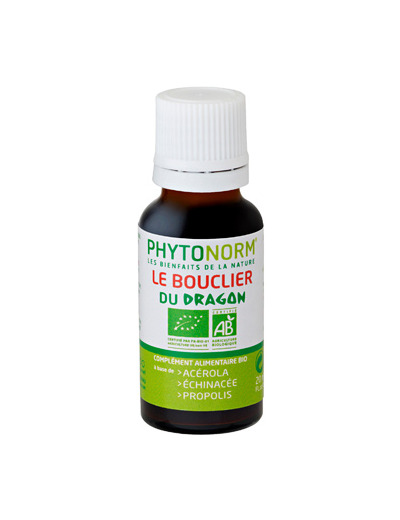 Le bouclier du dragon BIO Sans HE action préventive en gouttes 20ml