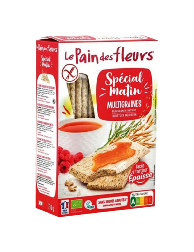 Tartines Spécial Matin bio-Multigraines-230g-Le pain des fleurs