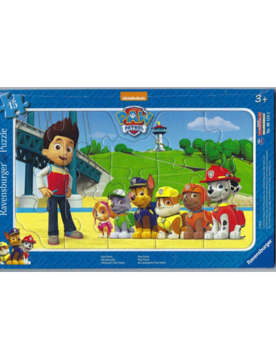 PUZZLE 15 PIECES PAW PATROL de chez RAVENSBURGER NEUF