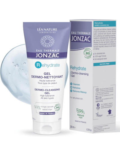 GEL DERMO-NETTOYANT 200ML Jonzac - REhydrate