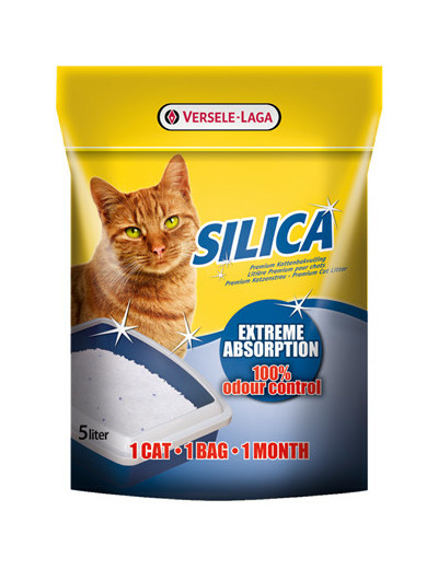 Litière de silice pour chat - 5L