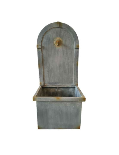 Fontaine murale jardin 40x32x90cm