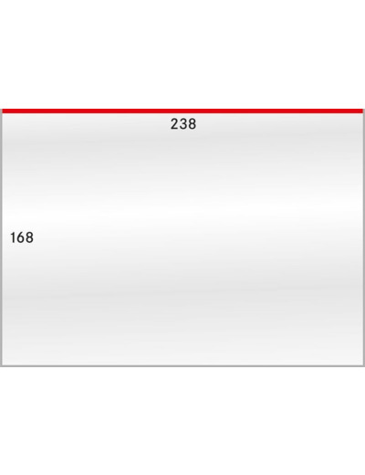 ETUIS PLASTIQUE 238 X 168 MM 891LP